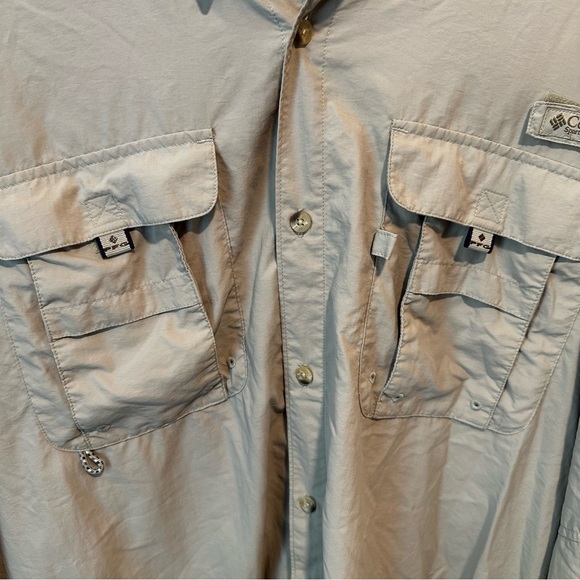 Columbia Men’s PFG Bahama™ Long Sleeve Shirt - XL, Tan - Picture 2 of 5